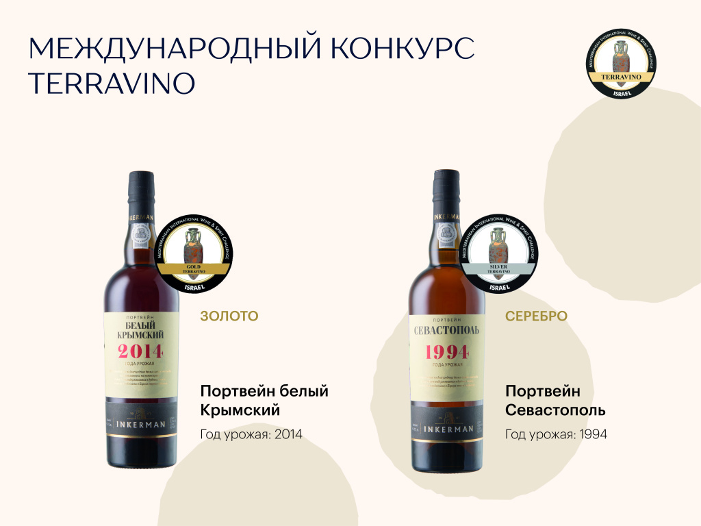 INKERMAN — среди победителей международного конкурса TERRAVINO!